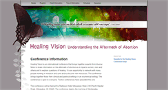 Desktop Screenshot of healingvision.info